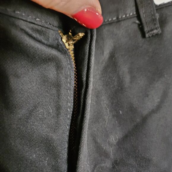 New Red Kap W32×L32 Black Industrial Work DuraKap TouchTex Blend Pants PT20BK - Picture 6 of 7